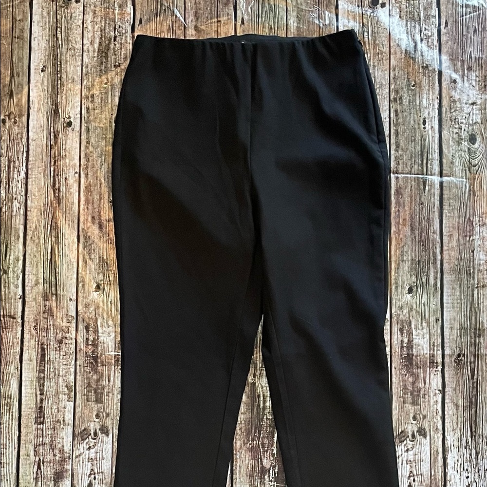 Like new Size 8 black slacks